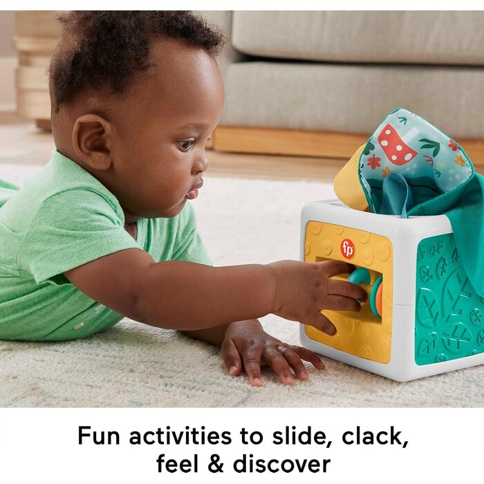 Fisher Price Boîte à mouchoirs sensorielle bébé : jusqu'à 32% de remise sur nos modèles
