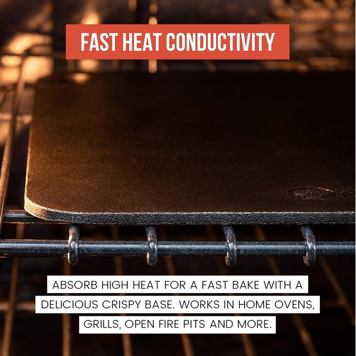 Plaque de cuisson pour pizza en acier au carbone - Jusqu'à -29%