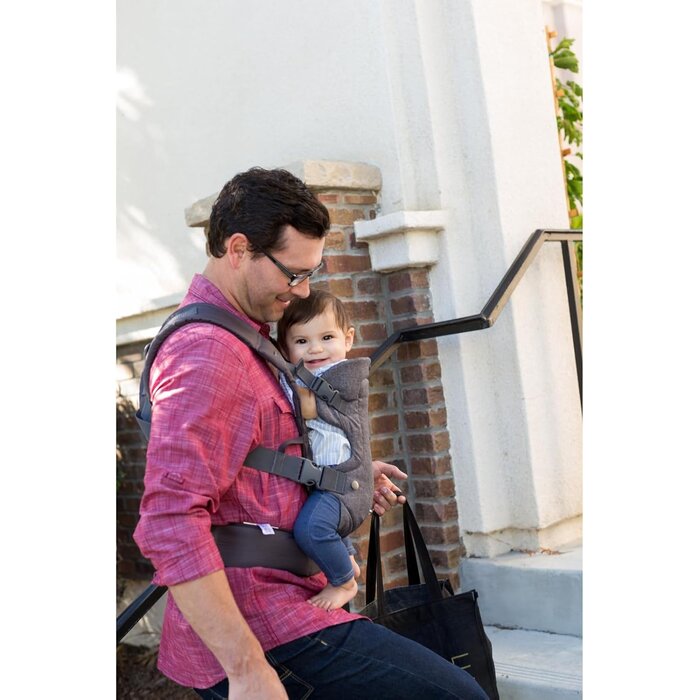Porte-bébé ergonomique 4-en-1 - Gris - Jusqu'à 33% de réduction