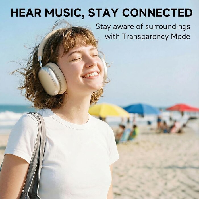 Casque Bluetooth 6.0 à réduction de bruit - Starlight - Jusqu'à -29%