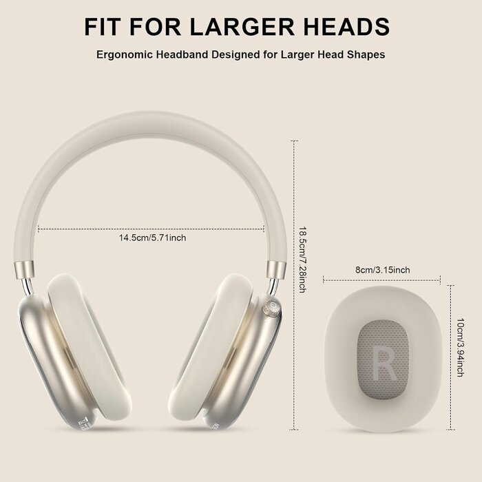 Casque Bluetooth 6.0 à réduction de bruit - Starlight - Jusqu'à -29%