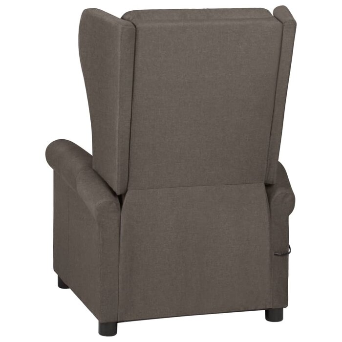 Vidaxl Fauteuil inclinable en tissu marron - Jusqu'à 35% de réduction