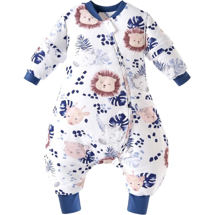 Gigoteuse d'hiver avec pieds - Imprimé Animalier - Jusqu'à -60%