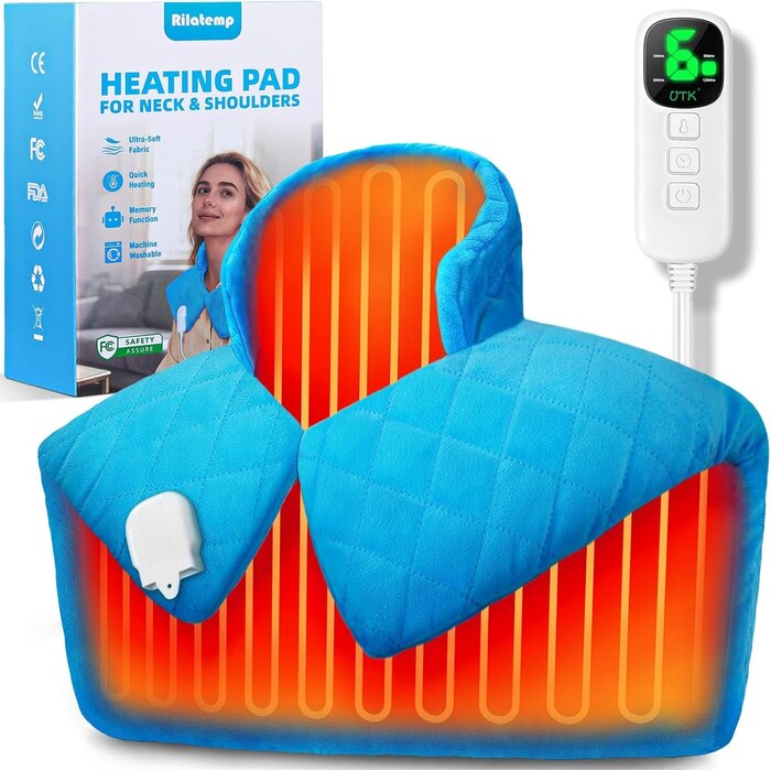 Coussin chauffant pour cou et épaules - Jusqu'à 29% de réduction