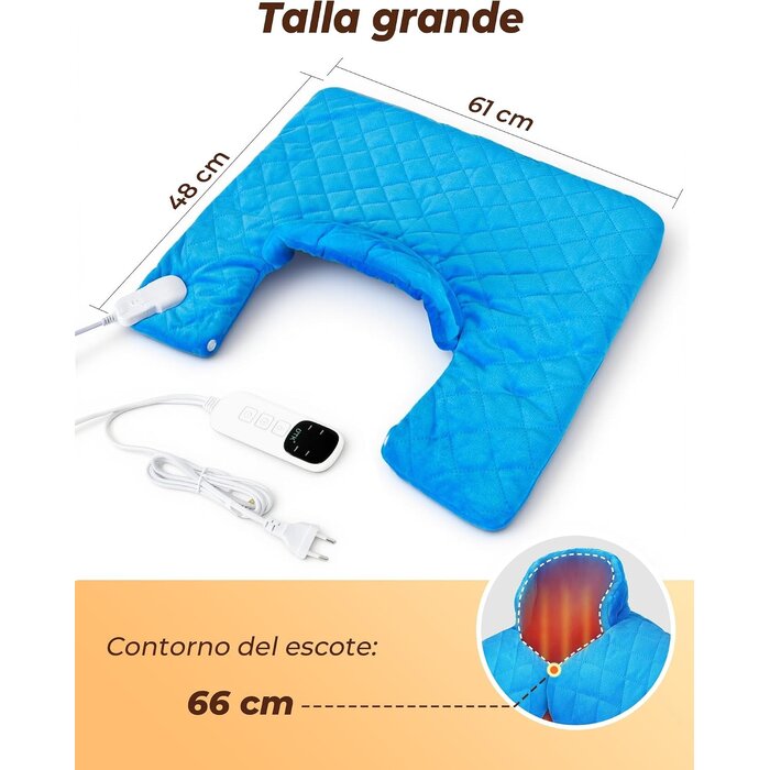 Coussin chauffant pour cou et épaules - Jusqu'à 29% de réduction
