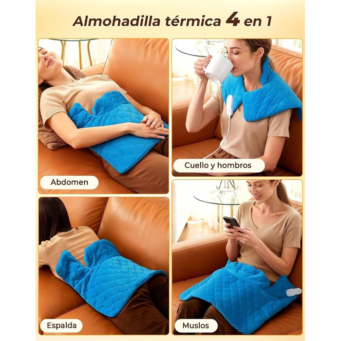 Coussin chauffant pour cou et épaules - Jusqu'à 29% de réduction
