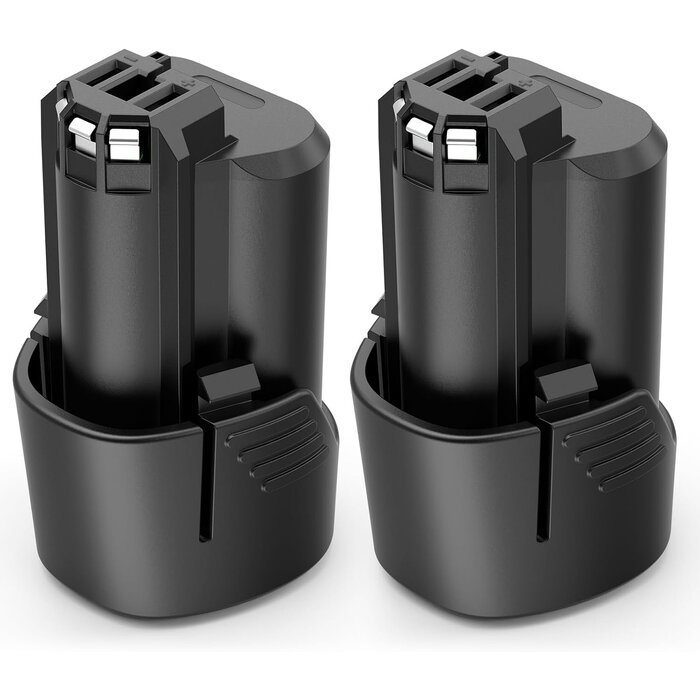 Lot de 2 batteries 12V 4000mAh pour outils multifonctions - Jusqu'à -32%