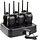 Lot de 6 Talkies-Walkies Pro PMR446 avec Chargeur - Jusqu'à 30% de remise
