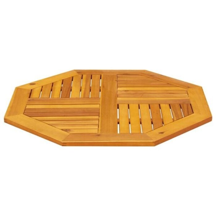 Vidaxl Plateau de table octogonal en acacia massif 80x80cm - Jusqu'à -34%