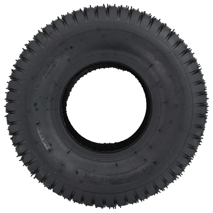 Vidaxl Lot de 2 pneus brouette 15x6.00-6 4PR - Jusqu'à -33% sur l'outlet