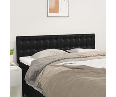 Vidaxl Lot de 2 têtes de lit en similicuir noir - Jusqu'à -66%