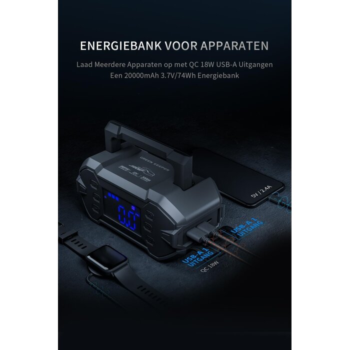 Booster batterie 3000A avec compresseur - Jusqu'à 29% de réduction