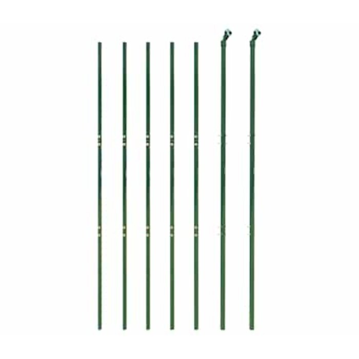 Vidaxl Clôture en grillage métallique 1,8 x 10 m - Jusqu'à -35% sur votre jardin