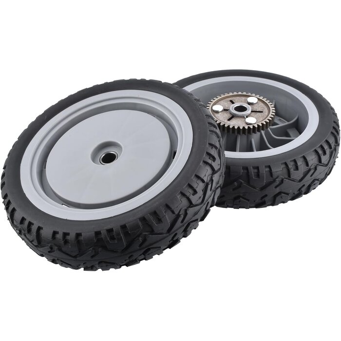 Lot de 2 roues arrière 8x2 pouces pour tondeuse - Jusqu'à 33% de remise