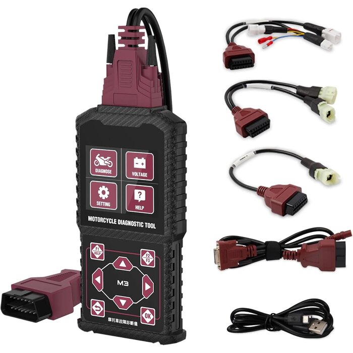 Scanner de diagnostic moto OBD2 multimarque - Jusqu'à -29% sur votre outil
