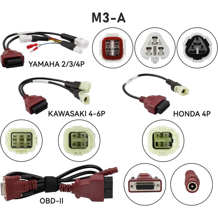 Scanner de diagnostic moto OBD2 multimarque - Jusqu'à -29% sur votre outil