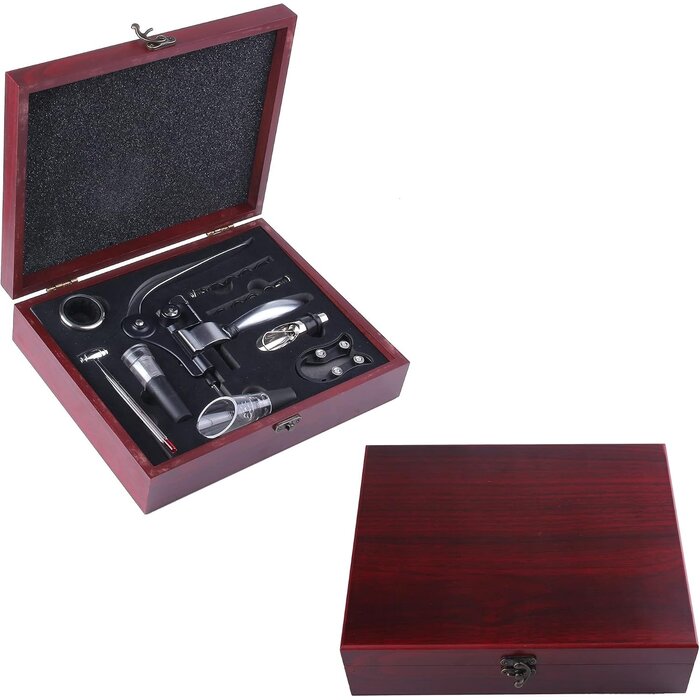 Coffret Sommelier 9 Pièces en Acier Inoxydable - Jusqu'à -32%