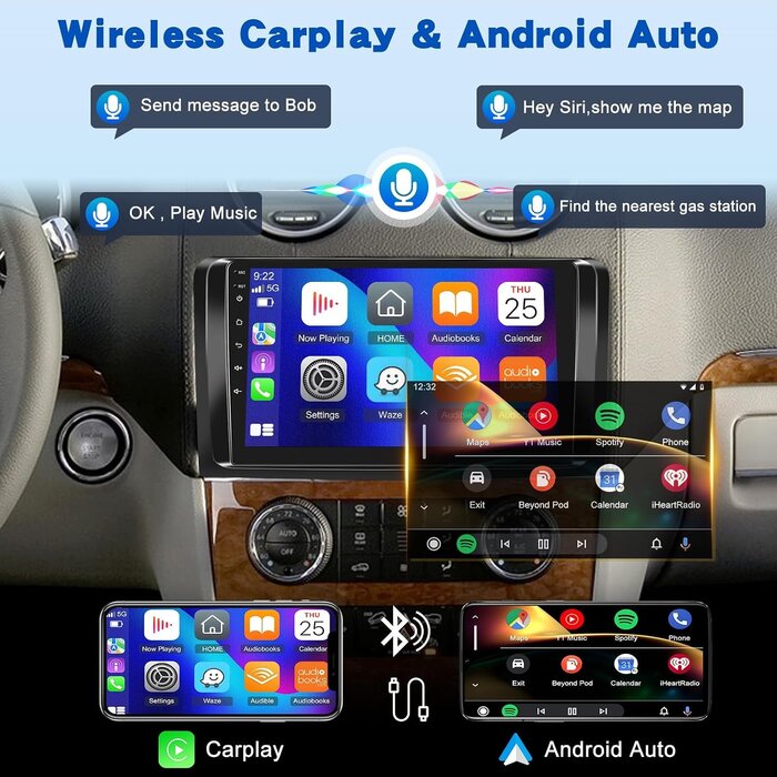 Autoradio Android 9" pour Mercedes ML/GL - Jusqu'à 30% de remise