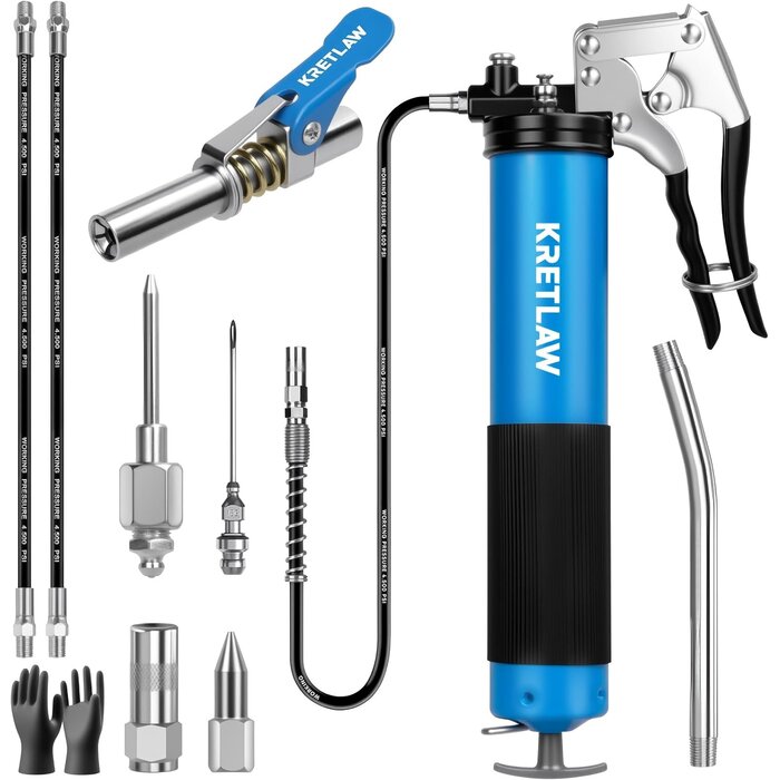 Kit Pompe à Graisse 10 Pièces 7000 PSI - Jusqu'à 34% de remise