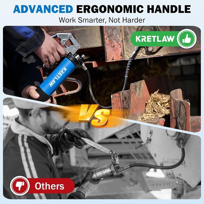 Kit Pompe à Graisse 10 Pièces 7000 PSI - Jusqu'à 34% de remise