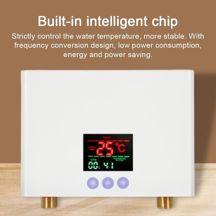Chauffe-eau électrique instantané 3000W - Jusqu'à 34% de remise