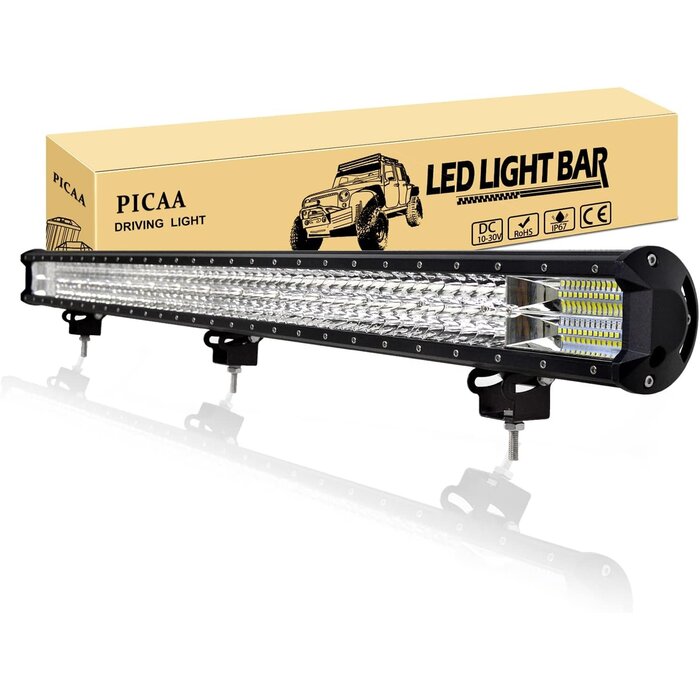 Rampe LED 114cm 612W pour 4x4 - Jusqu'à 34% de remise