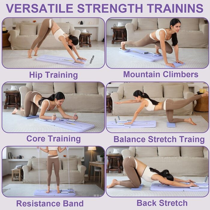 Reformer Pilates & Roue Abdominale Pliable - Jusqu'à -34% sur votre équipement