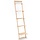 Étagère échelle murale en cèdre 176 cm - Jusqu'à 32% de remise