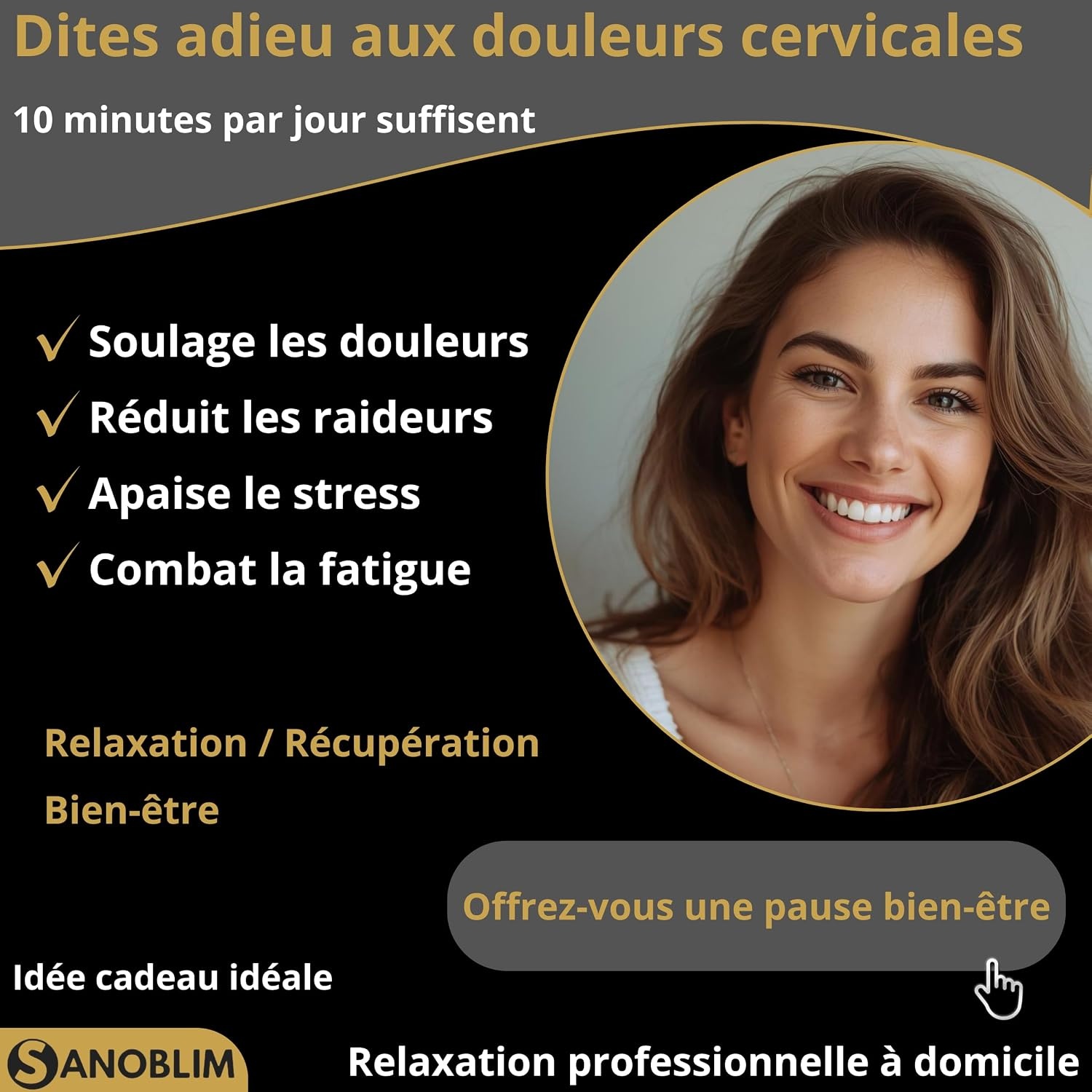 Masseur de cou et épaules 4D électrique - Jusqu'à 33% de remise