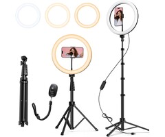 Amazon Anneau Lumineux LED 12" avec Trépied 160cm - Jusqu'à 40% de remise