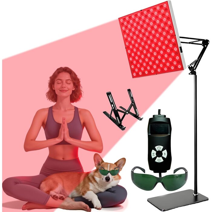 Lampe de thérapie par lumière rouge 225 LED - Jusqu'à -29% sur votre bien-être
