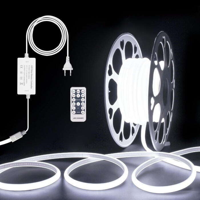 Ruban LED Néon RGB 25m IP65 : Ambiance lumineuse jusqu'à -34%