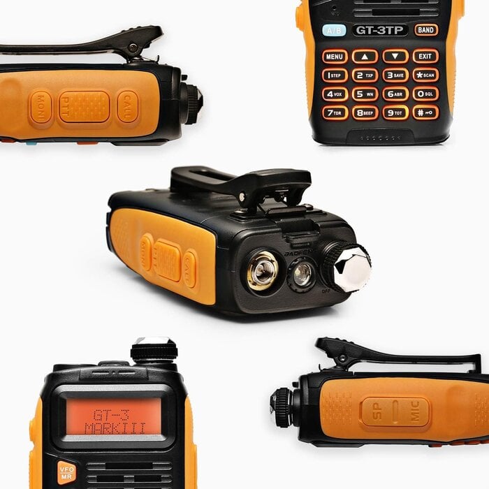 Talkie-walkie bi-bande 8W - Orange - Jusqu'à 28% de remise