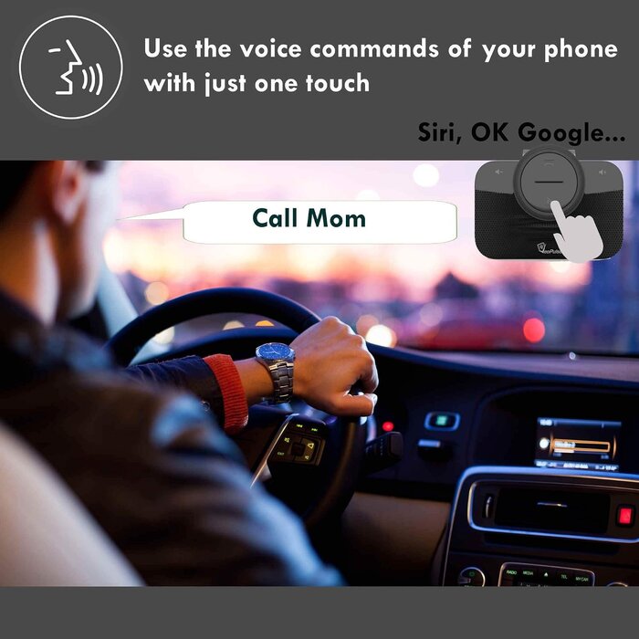 Kit mains libres Bluetooth pour voiture - Jusqu'à 34% de remise
