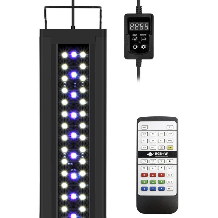 Rampe LED RGB+W Aquarium 60-70cm - Jusqu'à 34% de remise
