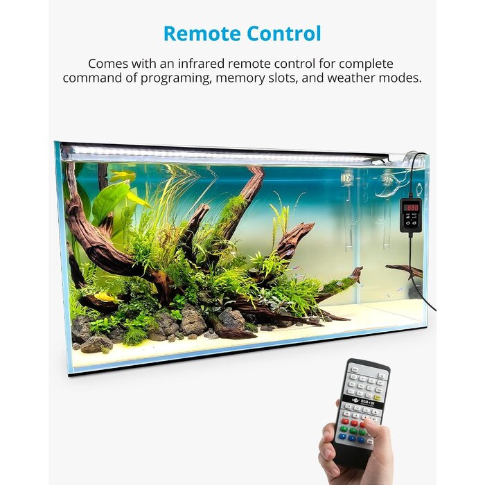 Rampe LED RGB+W Aquarium 60-70cm - Jusqu'à 34% de remise