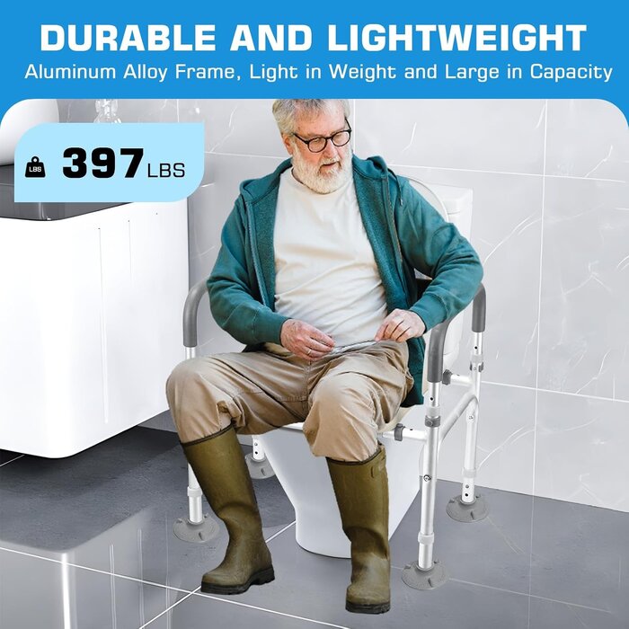 Cadre de support pour toilettes ajustable - Jusqu'à -29% sur votre achat