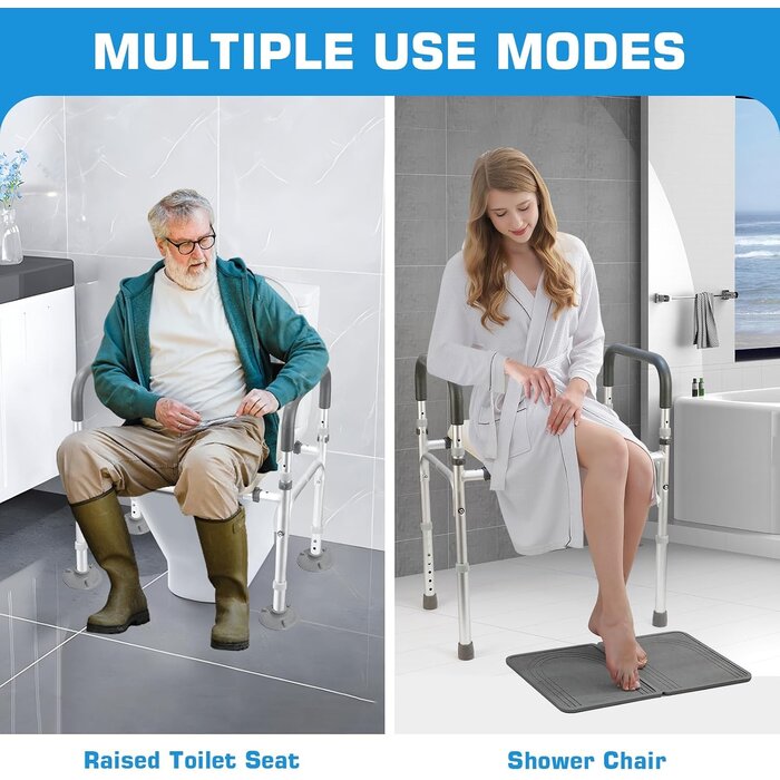 Cadre de support pour toilettes ajustable - Jusqu'à -29% sur votre achat