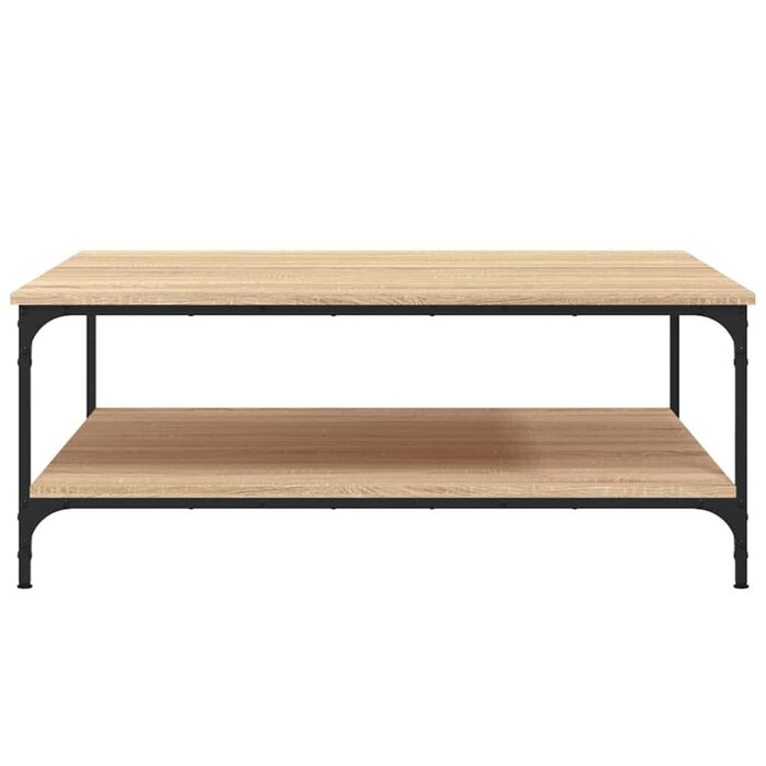 Vidaxl Table basse carrée 100x100x40 cm aspect chêne - Jusqu'à -29%
