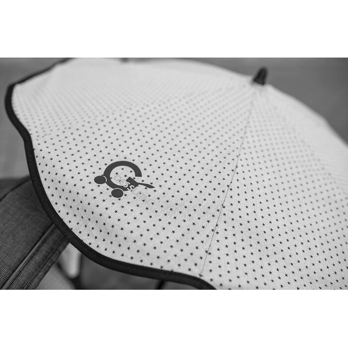 Parasol pour poussette et buggy Ø 70 cm - Gris - Jusqu'à -28%