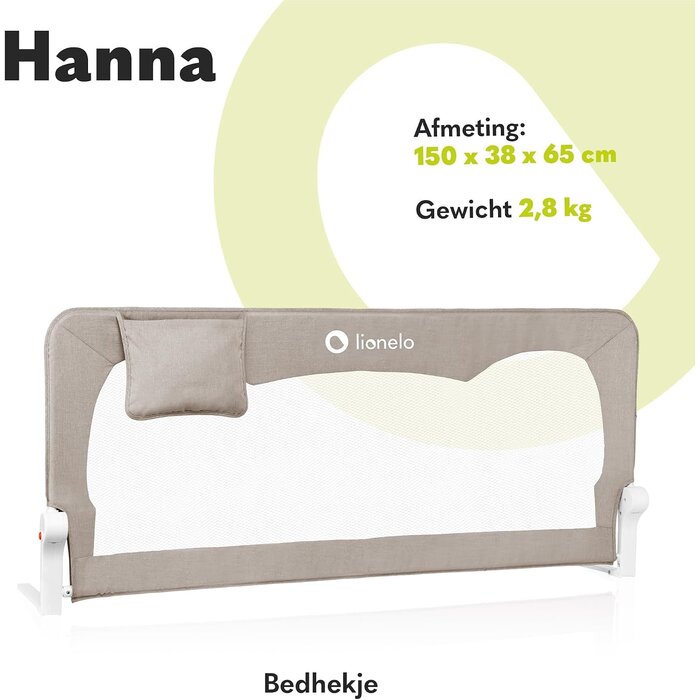 Barrière de lit enfant 150x66 cm pliable - Jusqu'à -29% sur votre achat