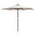 Parasol de jardin en bois couleur sable 299cm - Jusqu'à -34% en Outlet