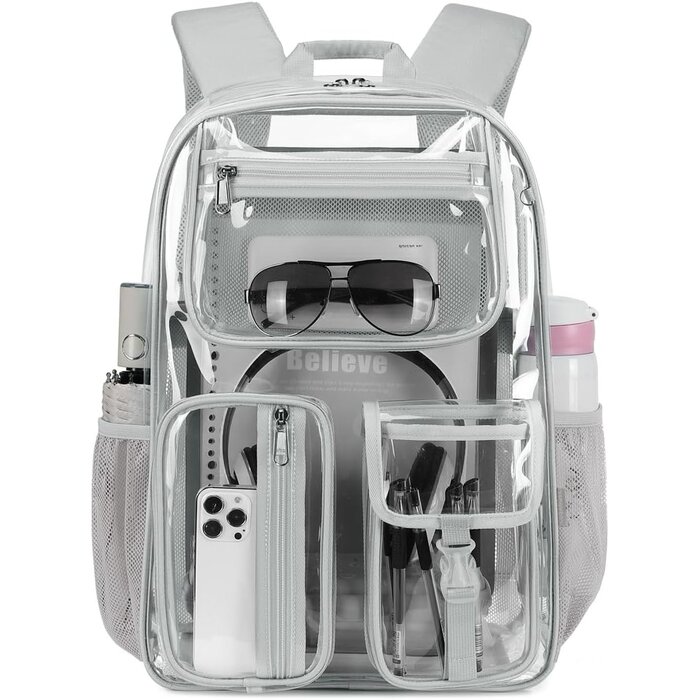 Sac à dos transparent TPU 40x30cm - Jusqu'à -27% sur le prix d'origine