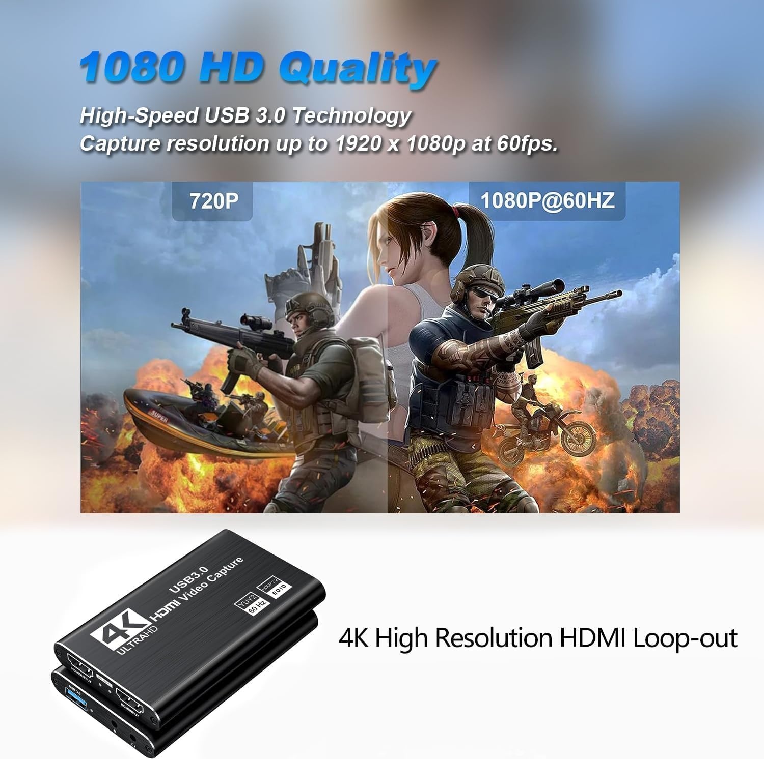 Carte d'acquisition vidéo 4K vers USB 3.0 - Jusqu'à -27% sur le prix