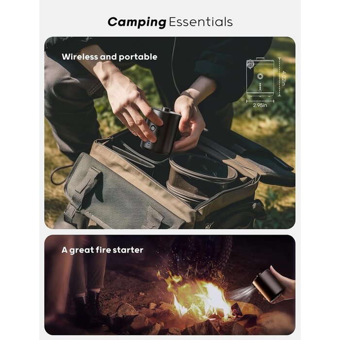 Pompe à air électrique portable 4000mAh - Jusqu'à -27%