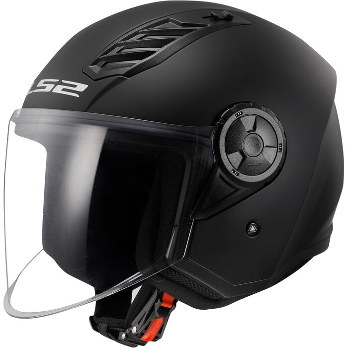 Casque Jet Moto Noir Mat ECE 22.06 - Jusqu'à -33% de réduction