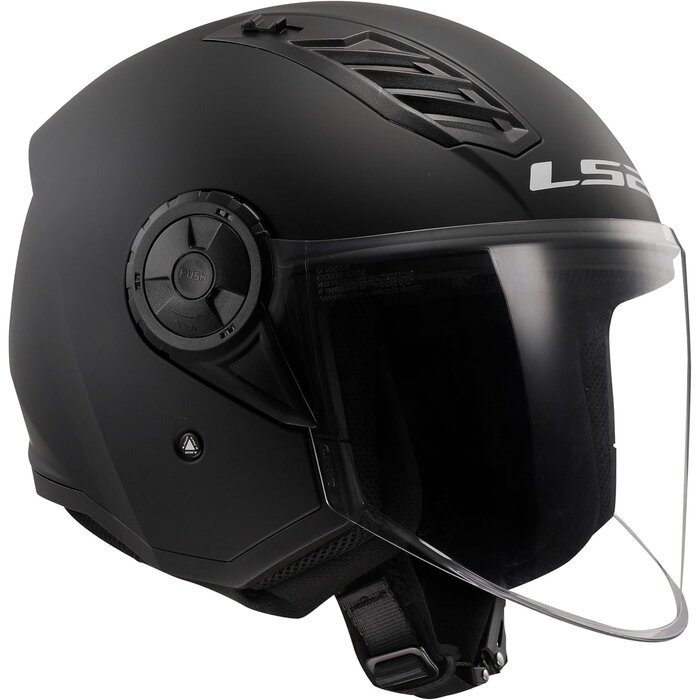 Casque Jet Moto Noir Mat ECE 22.06 - Jusqu'à -33% de réduction
