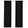 Rideaux occultants aspect lin anthracite 140x225cm - Jusqu'à -27%