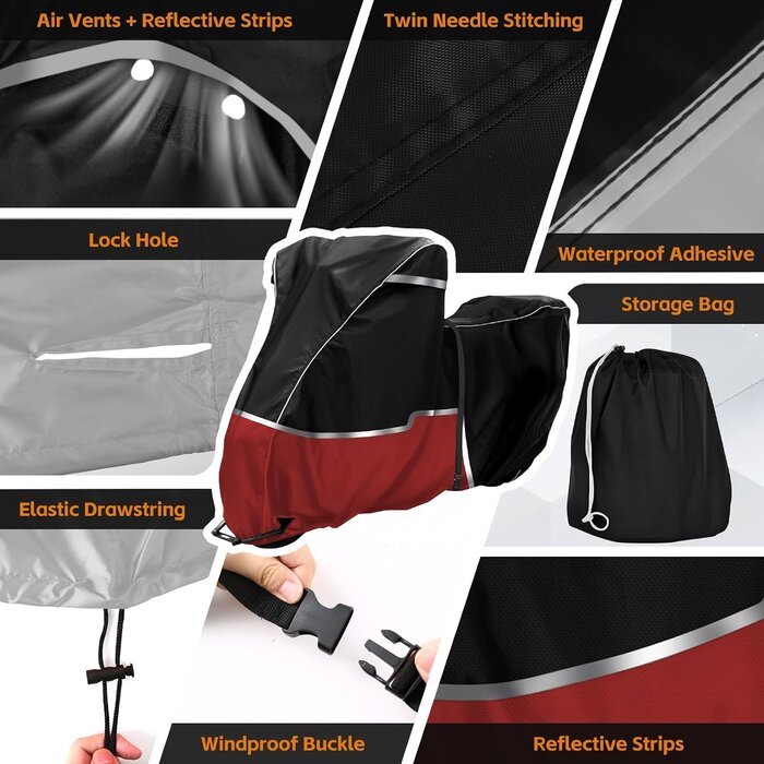 Housse de Protection Moto Oxford 420D - Jusqu'à -33% sur votre équipement