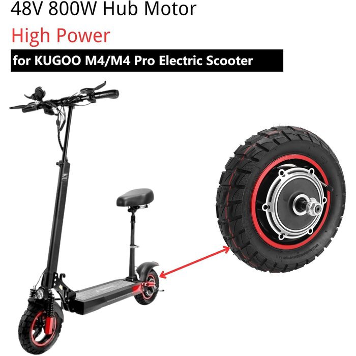 Moteur 800W pour Trottinette 10 pouces - Jusqu'à 30% de réduction
